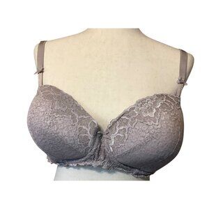 Torrid 42DD Lace Underwire Bra In Taupe Adjustable Straps‎ FLAW